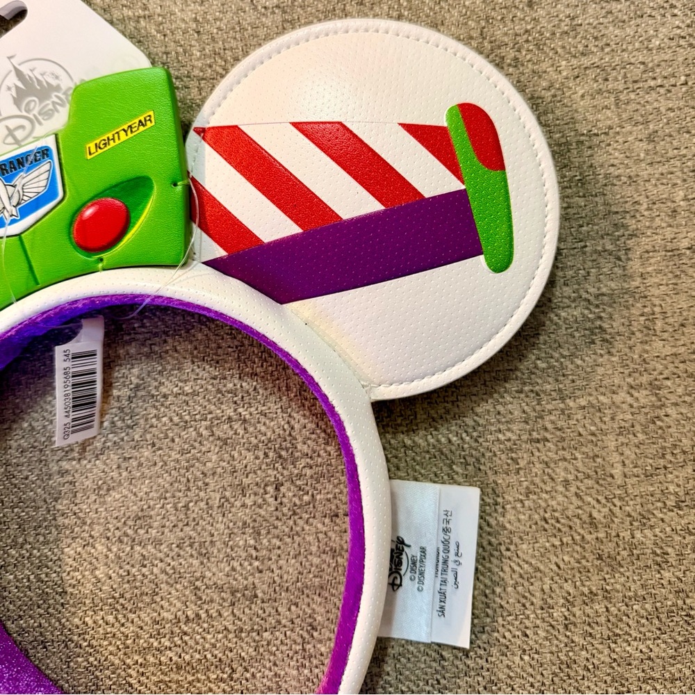 NWT Disney Parks Buzz Lightyear Ear Headband - Picture 3 of 5